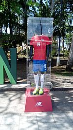 Limón sign with Costa Rica national team uniform 02