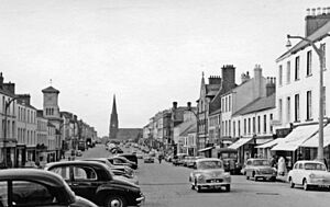 Lurgan High Street, 1960 geograph-3773914-by-Ben-Brooksbank