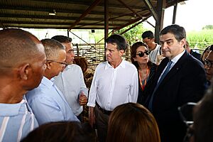 Manuel Valls & Raffaele Fitto - La Réunion, 2025 (2)