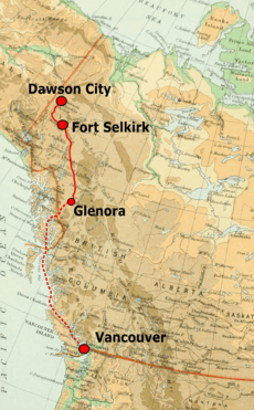 Map of Yukon Field Force deployment