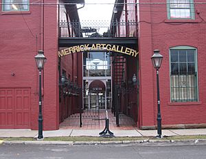 Entrance to the Merrick Art Gallery