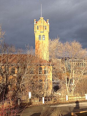 Milwaukee Depot tower, Missoula, MT
