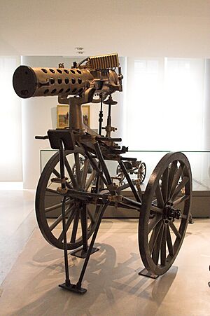 Mitrailleuse Gatling APX1895 Paris FRA 001
