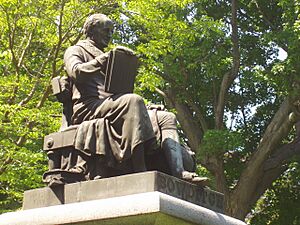 Nathaniel Bowditch in Mount Auburn Cemetery