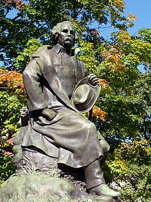 Nathaniel Hawthorne statue - Salem, Massachusetts