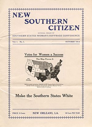 New Southern Citizen cover October 1914