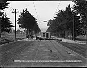 Obstructions-on-Mission-Street-Track-in-Daly-City-From-Labor-Strike-Action- -May-28-1907 U01279
