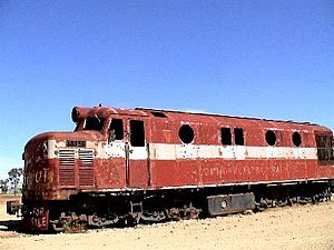 Old Ghan train