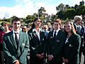 Orewa College student Anzac Day parade