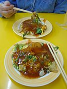 Oyster omelette from Chien Cheng Rotary 20040330