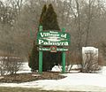 Palmyra Wisconsin Welcome Sign WIS59
