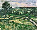 Paul Cézanne - The Tree by the Bend - Google Art Project