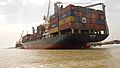 Porto de Bissau 02, container ship Windhoek