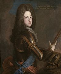 Portrait of Prince James Francis Edward Stuart by Francois De Troy