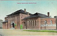 PostcardMarlinTXSanitariumCirca1900to1910