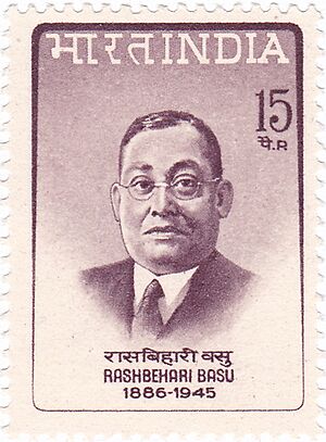 Rash Behari Bose 1967 stamp of India