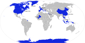 Real life countries featured in Sonic Unleashed