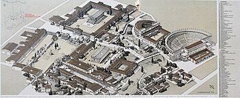 Reconstruction of the city of Corinth