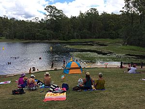 Recreational use of Enoggera Dam, 2015 02