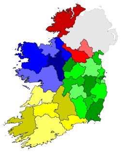 Republic of Ireland counties and cities.svg