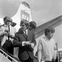 Rolling Stones at Amsterdam Airport Schiphol (1964) 1