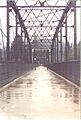 Russian river bridge