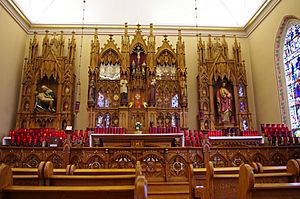 Shrine of the Holy Relics (Maria Stein, Ohio) - interior, The Relic Chapel