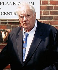 Sir Patrick Moore at the opening of the South Downs Planetarium.jpg