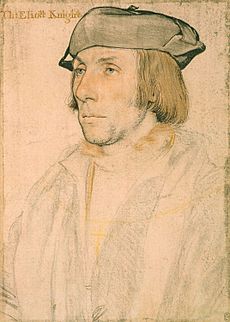 Sir Thomas Elyot by Hans Holbein the Younger