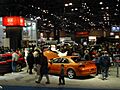 Small section of the New York International Auto Show
