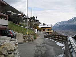 Sommet-des-Vignes, a section in Martigny-Combe