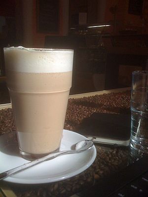 Soy Vanilla Chai Latte at G.S.T. Bean