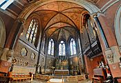 St Mary Magdalene, Paddington, chancel (spherical projection)