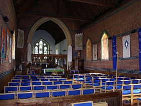 St Michael and All Angels Church Partridge Green - the Nave