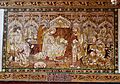 St Paul's Church, Knightsbridge, tiled panel, Nativity