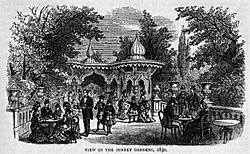 Surrey Gardens 1850