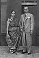Tamil brahmin couple circa 1945
