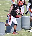Tank Johnson at 2010 training camp