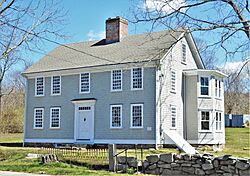 Thomas Osborne Homestead from south, 1168 Main Road, Osborn-Bennett HD, Tiverton
