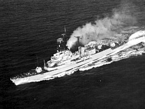 USS Barry (DD-933) underway in 1969