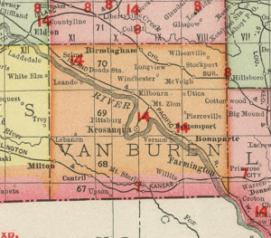 Van Buren County Iowa 1903