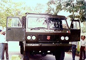Vehicle Factory Jabalpur (VFJ)'s Matang Truck for the Indian Army