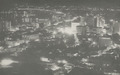Vista noturna de Florianópolis