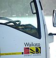 Waikato District Council truck