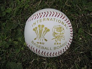 Wales Vs England Baseball International ball