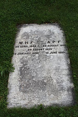 William Henry Furness grave