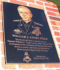 William J Livsey plaque