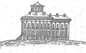 Windsor mansion sketch (May 1, 1863)