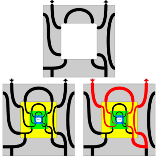 Wolfram fractal maze