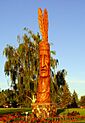 Wooden Native in Idaho Falls 1